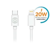 Forever kabal (USB-C-Lightning) 1m 20W beli ( 21275 )