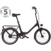 ROG PONY CLASSIC 5 bicikl, crni , 5 brzina, gepek