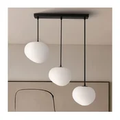 BRILAGI - Lestenec na vrvici PEBBLES 3xE27/40W/230V črna