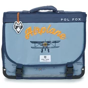 Pol Fox  CARTABLE AIRPLANE 38 CM  Modra