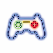 Forever neonsko LED svjetlo GAMEPAD multicolor FPNE03