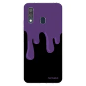 Silikonski prozorni ovitek za Samsung Galaxy A40 A405F - Purple spooky