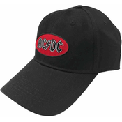 AC/DC Kapa Oval Logo Black