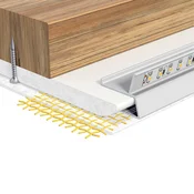 EVN APTBU stenski aluminijasti profil 100cm aluminij - anodiziran aluminij - Kovina