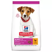 Hills Science Plan Puppy + 1 Puppy Emoji igracka gratis! - Puppy Small & Miniature Chicken & Turkey (1,5 kg)BESPLATNA dostava od 299kn