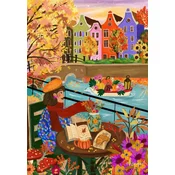 Pieces & Peace - Puzzle Jesen v Amsterdamu - 1 000 kosov
