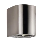 Nordlux - LED zunanja stenska svetilka CANTO 2xLED/6W/230V IP44 iz nerjavečega jekla