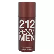 Carolina Herrera 212 Sexy Men 150 ml sprej za moške
