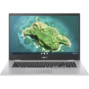 ASUS Chromebook CX1700CKA-BX0079 43,9 cm (17.3) HD+ Intel® Celeron® N N4500 8 GB LPDDR4x-SDRAM 64 GB eMMC Wi-Fi 6 (802.11ax) ChromeOS Srebro