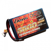 Gens ace 6600 mAh 14,8V 35C 4S2P plošeata baterija-Multirotors