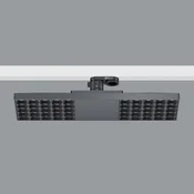 ERCO Jilly 230V BT 15W ovalno široko 840 črna/črna - Študija/pisarna - črna, črna - Plastika