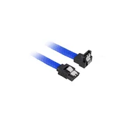 Kabel Sharkoon SATA III Kabel 90°, 45 cm, modra