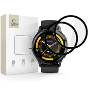 slomart Tech-Protect Glass Flex+ hibridno steklo 2-pack za Garmin Venu 3 - črno