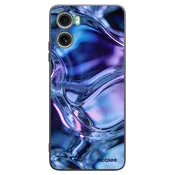 Silikonski črni ovitek za Motorola Moto G06 - Iris liquid