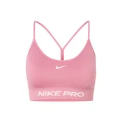 NIKE Športni nederček Nike Pro pitaja / bela