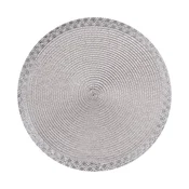 INF Komplet 8 podstavkov, PVC podstavki za jedilno mizo Silver, (22103471)