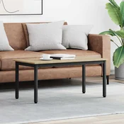 vidaXL Klubska miza Sonoma 100 x 50 x 45 cm Konstruiran les
