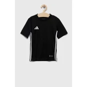 Otroška kratka majica adidas Performance TABELA 23 JSY Y črna barva