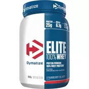 Dymatize Elite 100 % Whey Protein Powder, 942 g - Strawberry Blast