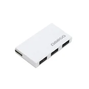 Omega OMEGA USB 2.0 HUB 4-VRATNI RAZDELILNIK BELA [42852] TE