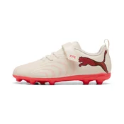 PUMA FUTURE 9 PLAY FG/AG Football Boots Kids, Shoes, Sugared Almond/White/Ultra Red, 31