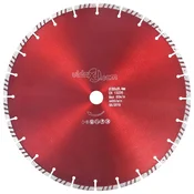 Dijamantni disk za rezanje s turbo segmentima celicni 350 mm
