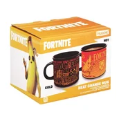 Šolja Paladone - Fortnite Heat Change Mug