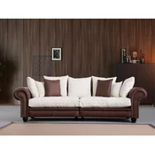 Atelier del Sofa Trosed Fresno 3, 300x115x80 cm, Braon-beli