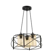 OPVIQ Luster Dratkruh Glass Black Yellow