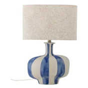 Keramična namizna svetilka s tekstilnim senčilom (višina 46 cm) Alida – Bloomingville