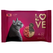 My Love Vlažna hrana za macke, Govedina, 4x85g