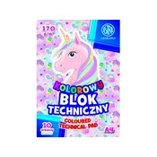 Astra ASTRA barvni papir A4, 10 listov, 170 g/m2, mešanica motivov, 106021006