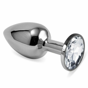 ANALNI ČEP Rosebud Classic Silver Small