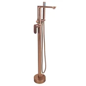 Samostoječa mešalna pipa Rea Logan Brush Copper