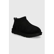 UGG Otroške snežke iz semiša CLASSIC ULTRA STRETCH CUFF