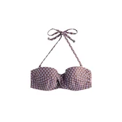 Next Bikini zgornji del opal / rjava / bela