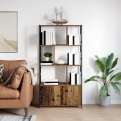 Polica Staro drvo 80 x 30 x 155,5 cm Konstruirano drvo