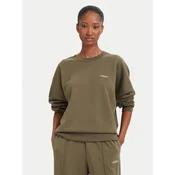 adidas Majica dugih rukava Seasonal Essentials Colorpop KV6861 Zelena Regular Fit