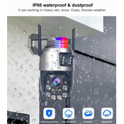 CAM-IP6MP-EP5-36X ZOOM GMB kamera 6 mpix microSD iCSee xmeye pro app Two-way voice PTZ ip66,2x3.6mm