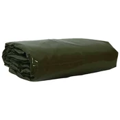 vidaXL Tarpaulin 650g / m2 Oljčno zelena 4 x 6 m Platno s PVC premazom