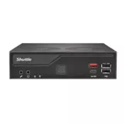 Shuttle Slim PC DH810 1,35L velicine PC Crno LGA 1851 (Socket V1)