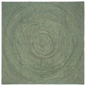 Tepisi za podrucja Maslinastozelena 300 x 300 cm Juta