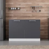 Hanah Home kuhinjski element Minar 4152, 120 cm, beli / antracit