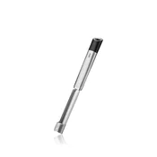 Gefu GEFU PRIMELINE G-29218 jabolčni izrezovalnik iz nerjavnega jekla, 24 mm, jedilno varno, črna/srebrna barva