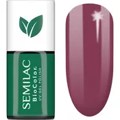 Semilac UV Hybrid BioColor gel lak za nohte z uporabo UV/LED lučke odtenek 718 Natural Cyclamen 7 ml