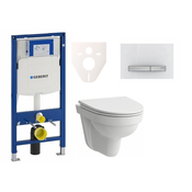H8201500000001 Laufen Pro Nordic wc školjka s kompletom Geberit Duofix 111.300.00.5 Sigma50