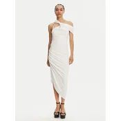 Versace Jeans Couture Cocktail obleka 78HAO903 Bela Slim Fit