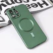 Maska za telefon Magsafe Chrome za iPhone 13 Pro Max 6.7, Zelena