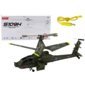 Apache vojni helikopter na daljinsko upravljanje rc syma s109h kaki