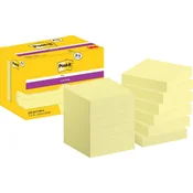 Post-it Super Sticky 622-SSCY 47,6 x 47,6 mm, 90 listova, blok 8+4, kanarinski žuta samoljepljiva bilježnica 7100290178